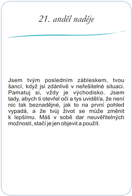 Andělské výkladové karty