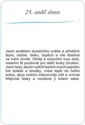 Andělské výkladové karty